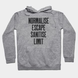 Secure Coding Normalise Escape Sanitise Limit Hoodie